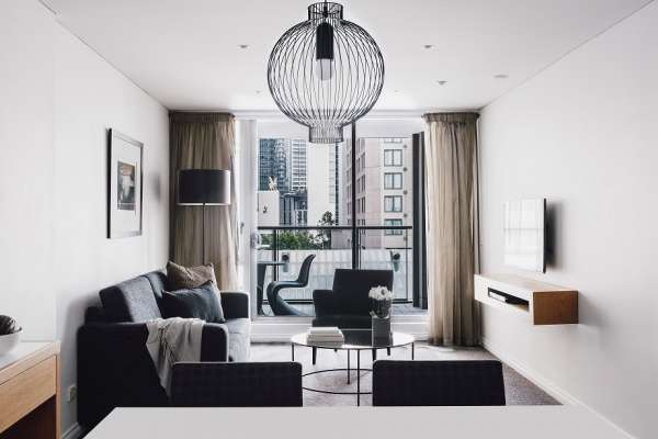 QuayWestMelbourne-1 Bedroom Superior Suite - Southbank View Living Room 1.jpg
